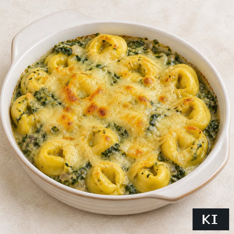 Tortellini Spinacci Al Forno