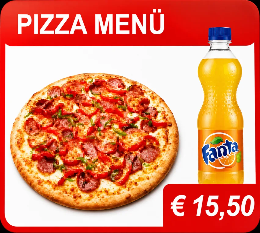 PIZZA MENÜ